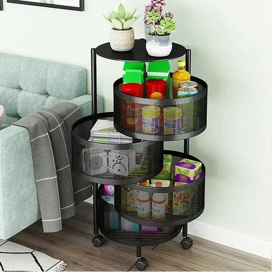 5-Tier Kitchen 360 Degree Storage Rack