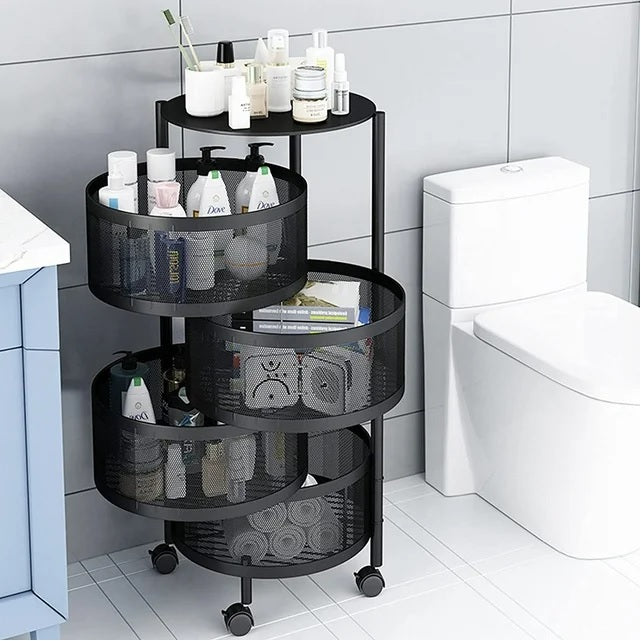 5-Tier Kitchen 360 Degree Storage Rack